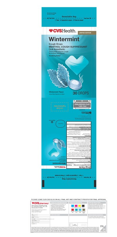Cvs Wintermint 30ct Cough Drops (Cvs Wintermint 30ct 3 20 2017)